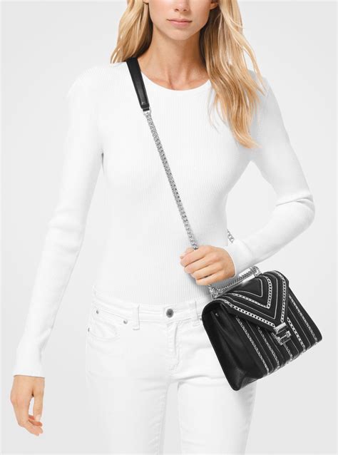 michael kors whitney large chain link